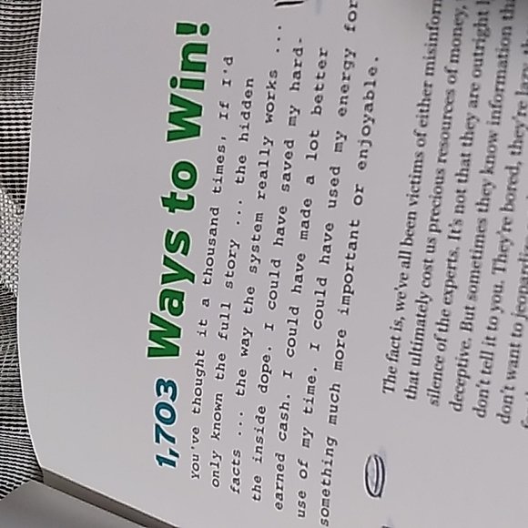 FORBIDDEN ADVICE*1703 RARELY DIVULGED SECRETS TO SAVE TIME, MONEY, AND TROUBLE!! - Picture 9 of 9